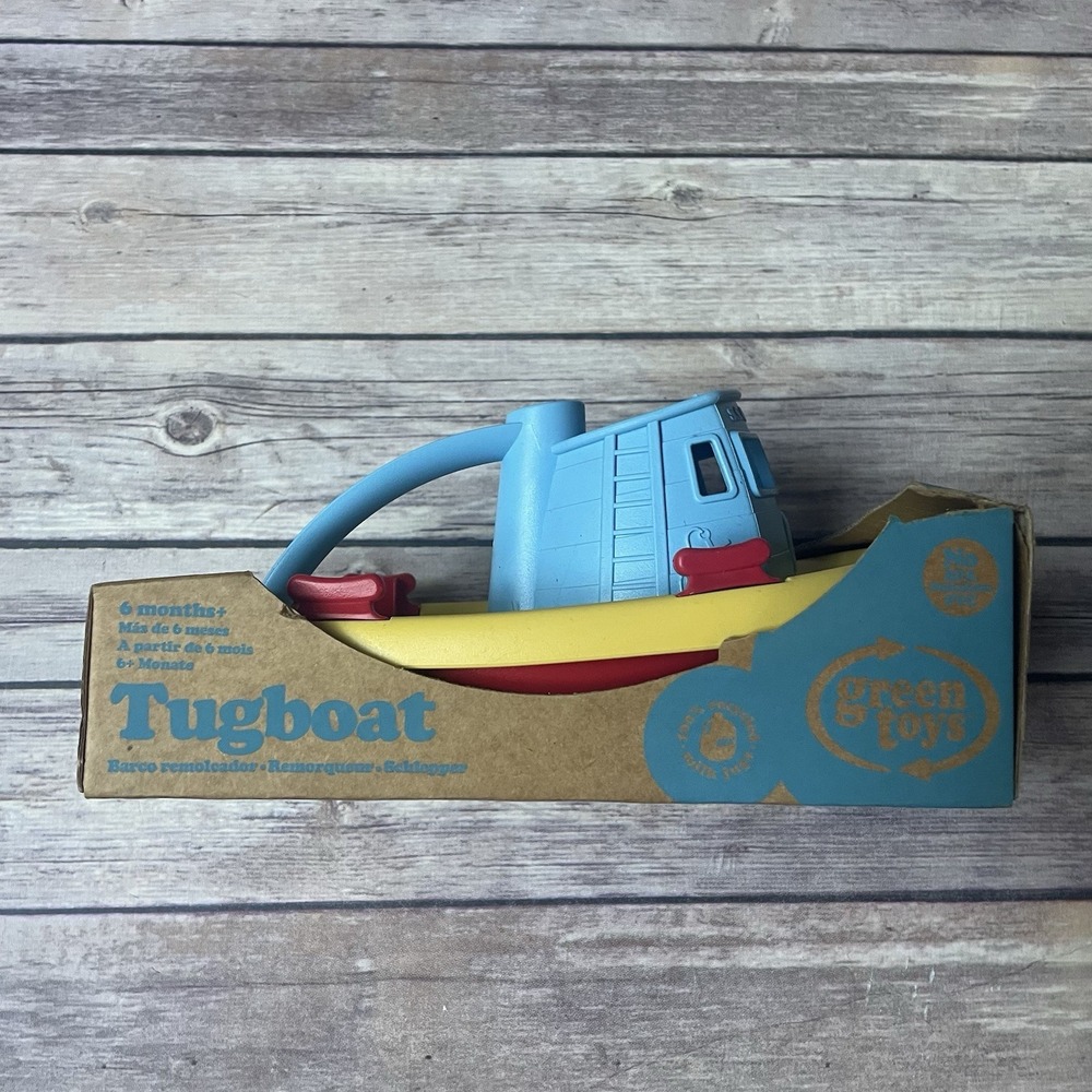 Green Toys  Tug Boat  * No BPA, PVC or phthalates.  100% Recycled Plastic